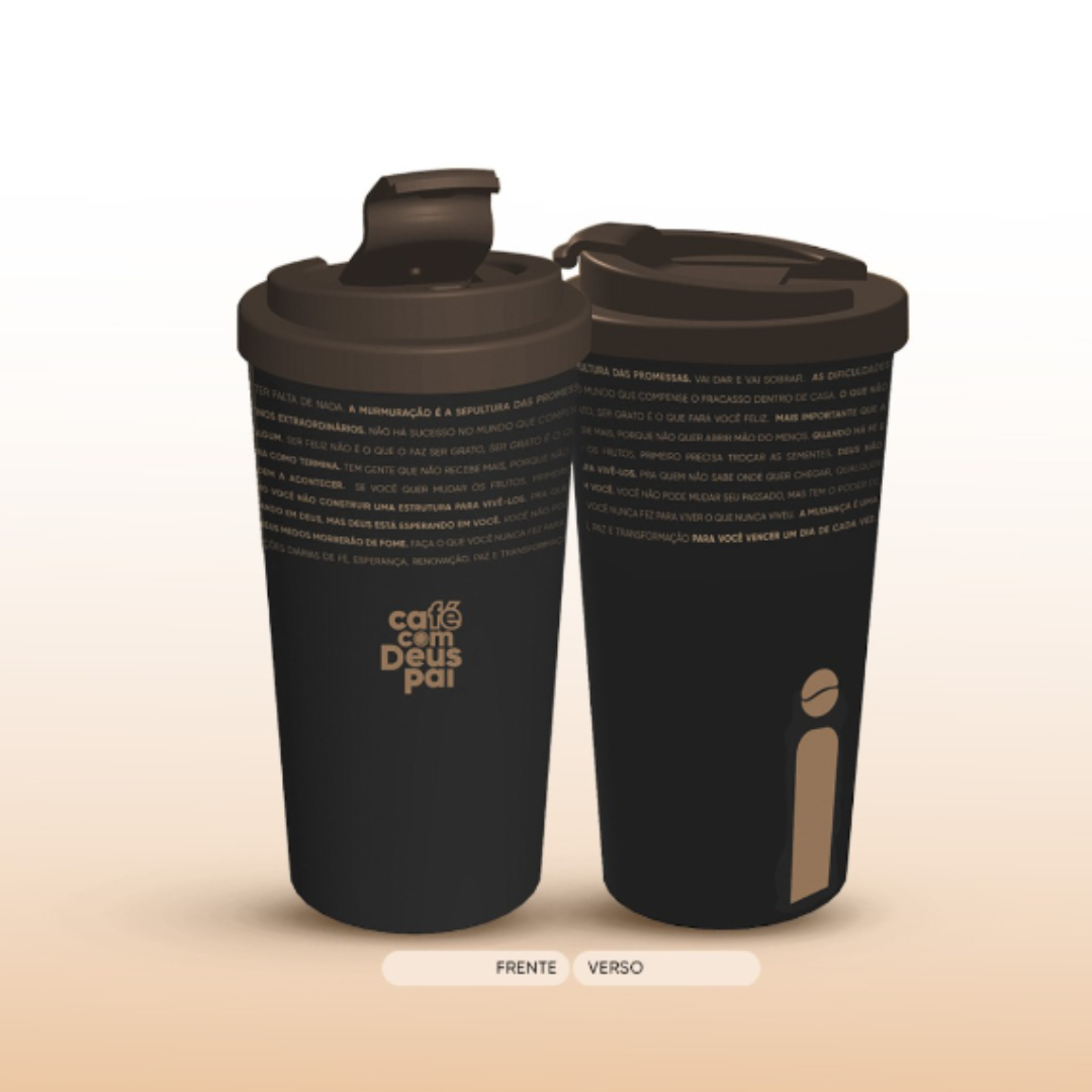 Copo Café com Deus Pai 2025