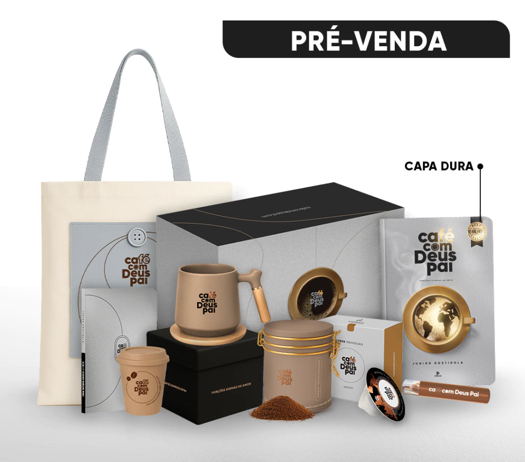 EXCLUSIVA 2026 | BOX CAFÉ COM DEUS PAI